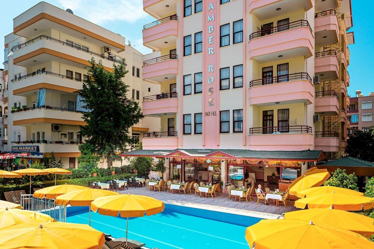 Amber-Rose Apart Hotel Alanya Exteriör bild
