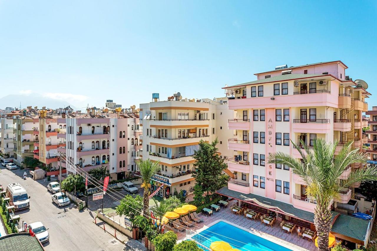 Amber-Rose Apart Hotel Alanya Exteriör bild