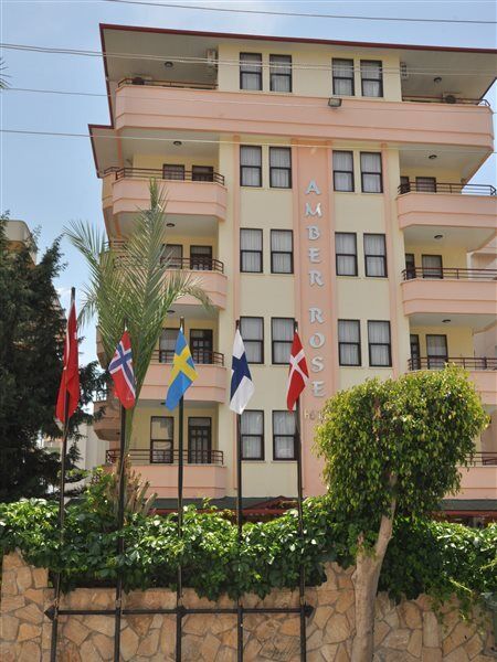 Amber-Rose Apart Hotel Alanya Exteriör bild
